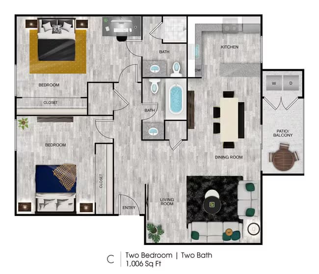 Unit 2193 2193 floor plan