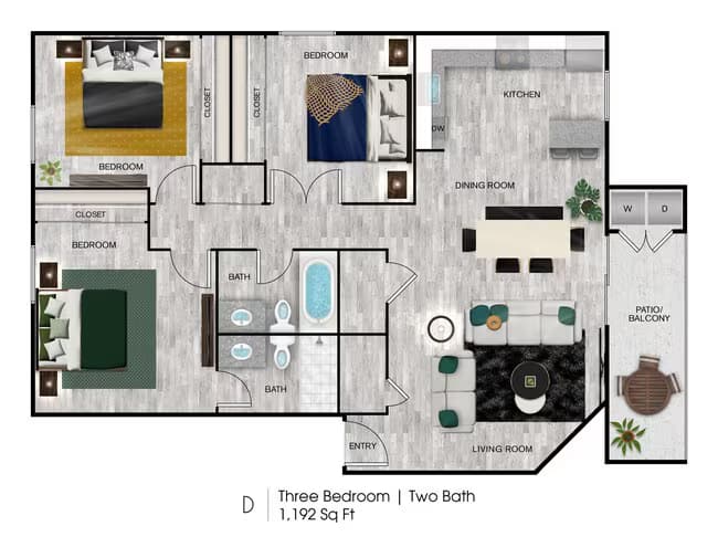 Unit 2080 2081 floor plan