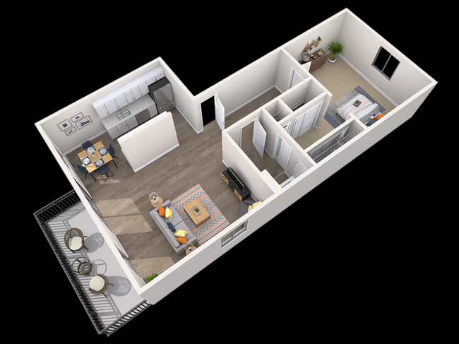 Unit 072 074 floor plan