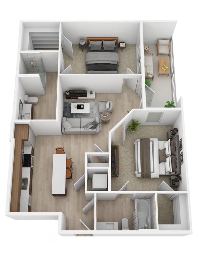 Unit 6010 6024 floor plan