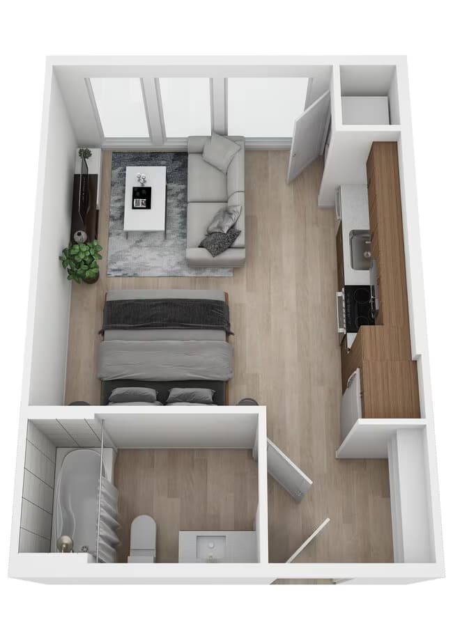 E1 3014 floor plan