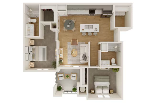 Unit 1039 1039 floor plan
