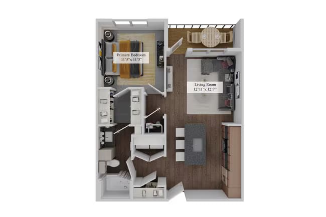 Unit 2124 2124 floor plan