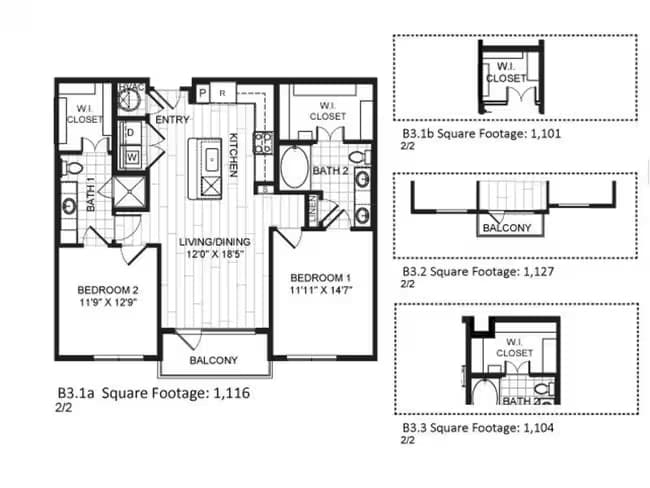 B3.1 B-2044 floor plan