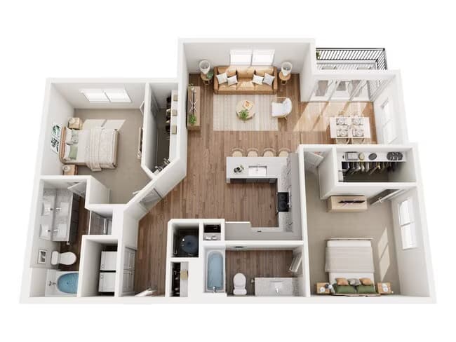 Unit 2-388 1-236 floor plan