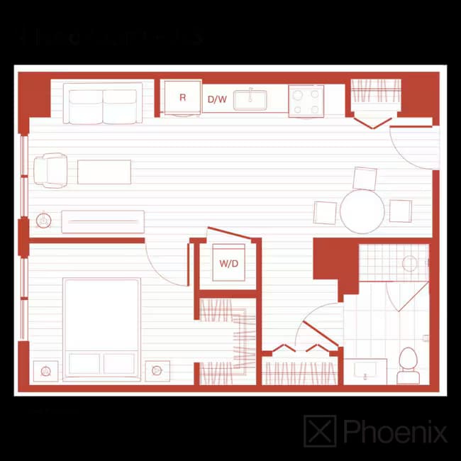 Unit X Phoenix-1905 X Phoenix-1905 floor plan