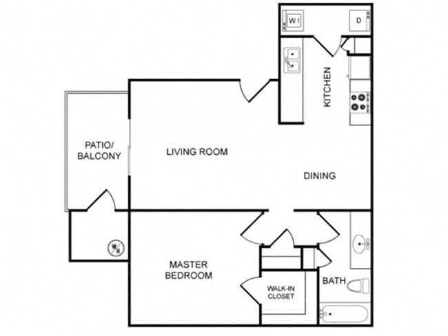 Unit AUCMPG 245 floor plan