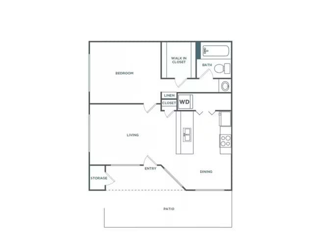 Unit 1069 1249 floor plan