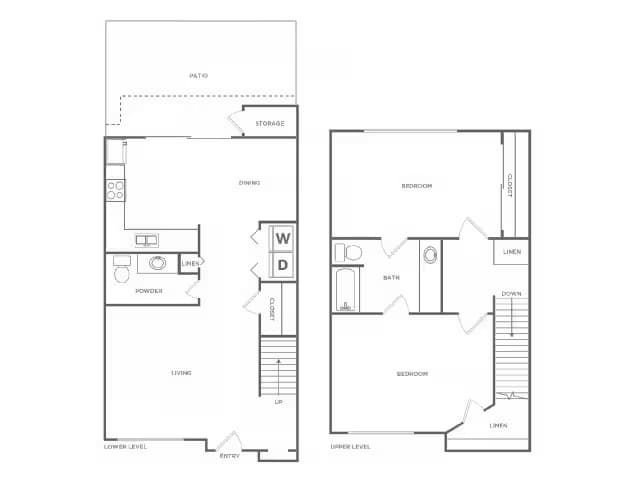 Unit 1156 1156 floor plan