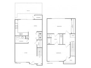 2x1.51120 Sophisticated 1116 floor plan