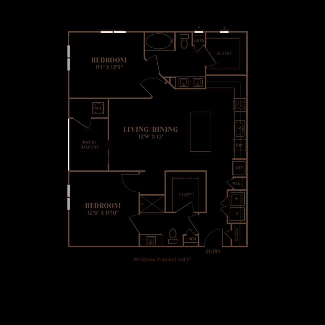 Unit 2086 2086 floor plan