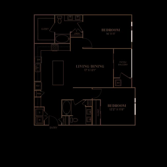 Unit 3030 3030 floor plan