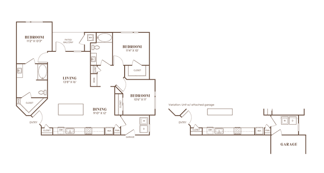 Unit 1060 1060 floor plan