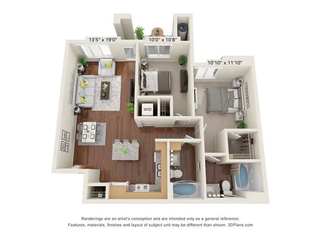 Unit 1-3010 12-2086 floor plan