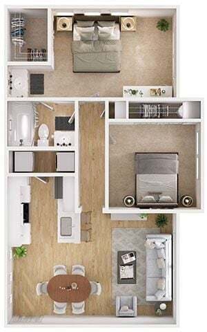 Unit 10-2083 10-2083 floor plan