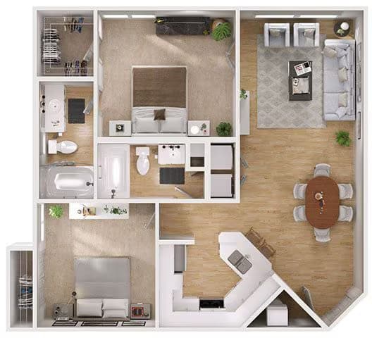 Unit 3-2039 18-2133 floor plan