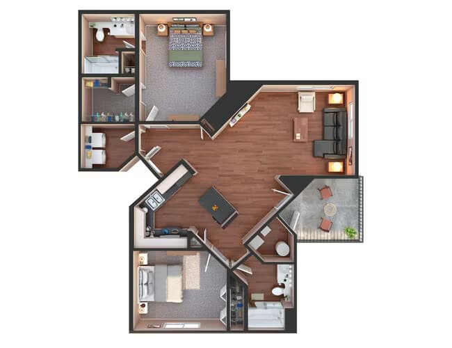 B2 138 floor plan