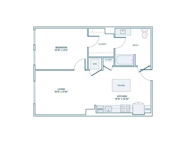 Unit 232 232 floor plan