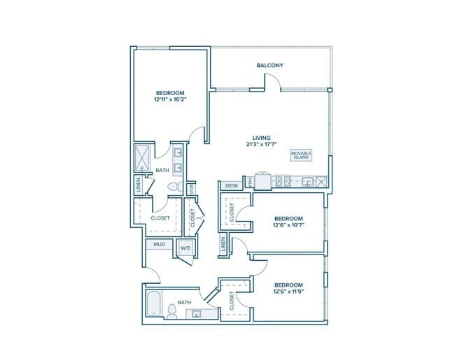 Unit 537 537 floor plan