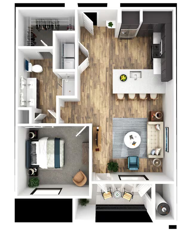 A4 1014 floor plan