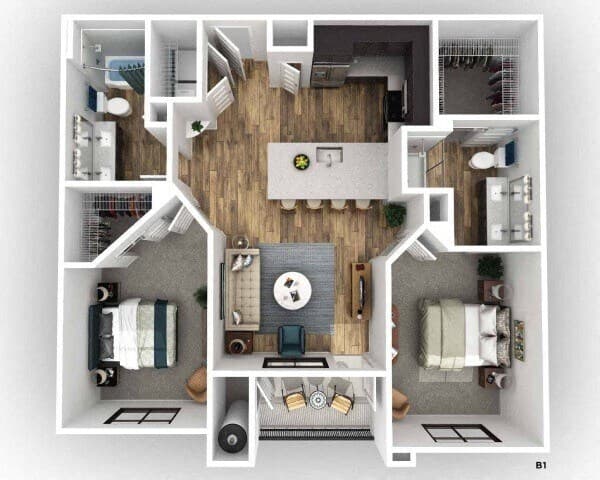 B1 3035 floor plan