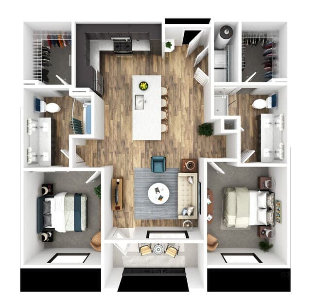 B2 3076 floor plan