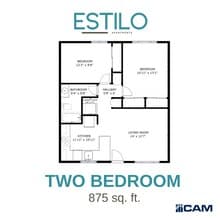 Two Bedroom floor plan