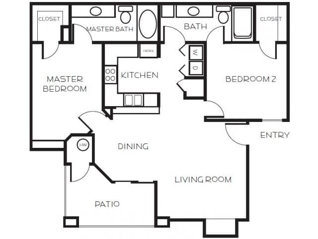 Unit 1210 1210 floor plan