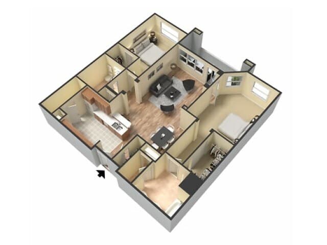 C 04-3034 floor plan