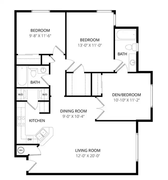 C1 341 floor plan
