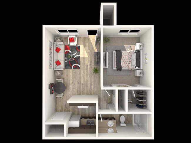 Unit 2056 1056 floor plan