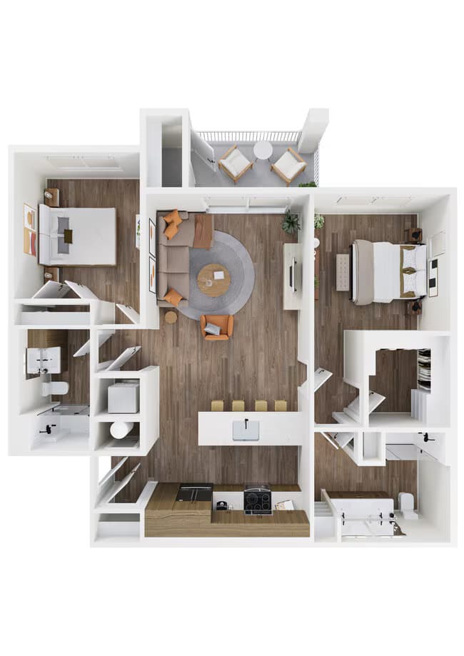 Unit O-2135 O-2135 floor plan