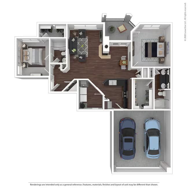 Unit 2199 2160 floor plan