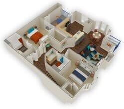 Douglas E 2071 floor plan