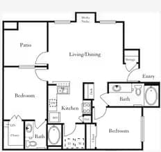 Jerome 1106 floor plan