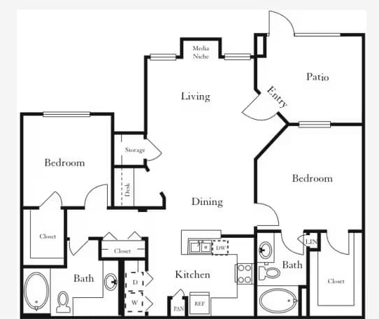 Unit 2023 2030 floor plan