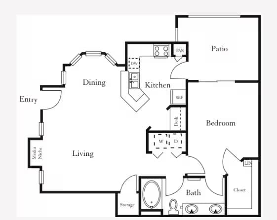 Unit 2157 2157 floor plan