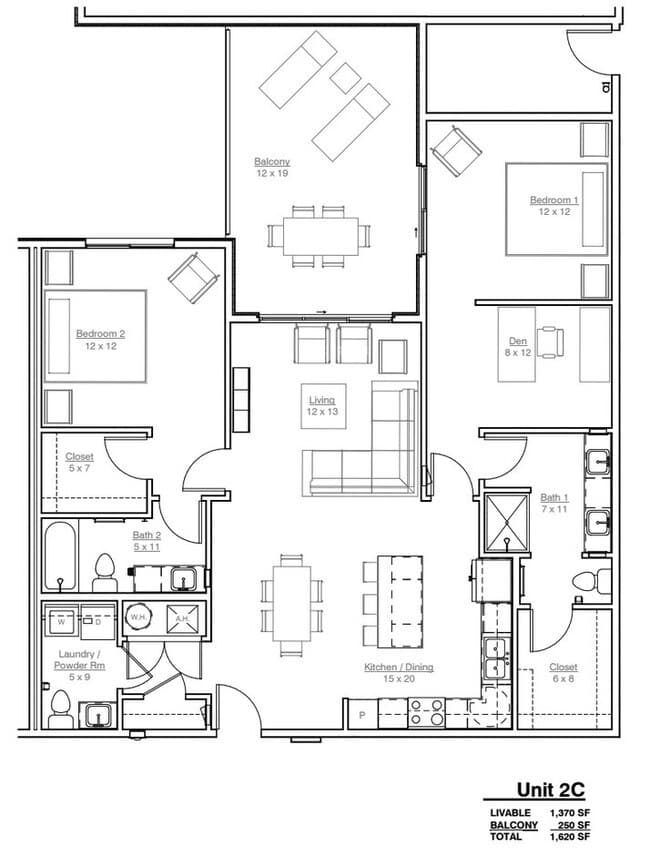 2C 3001 floor plan
