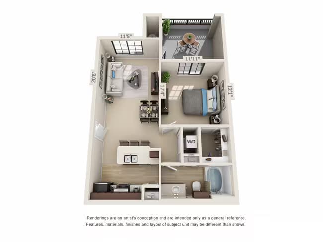 A1 244 floor plan