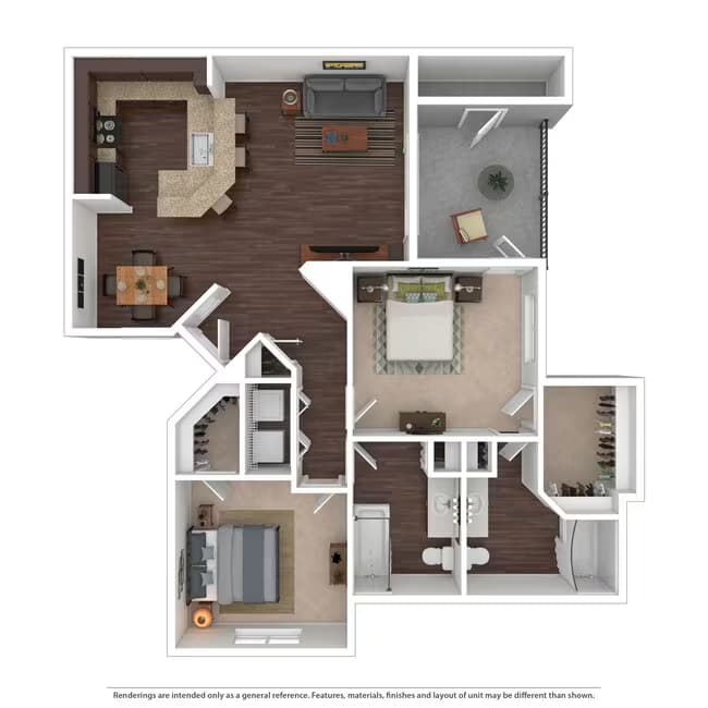 Unit 2033 2033 floor plan