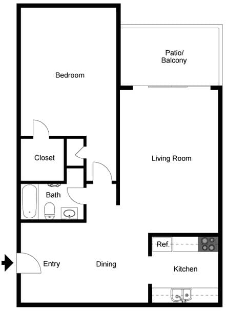 Unit 239 112 floor plan