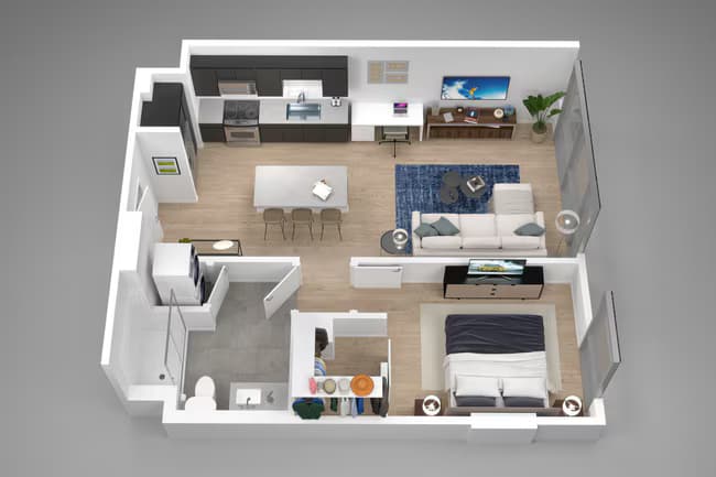 Unit 2113 1003 floor plan