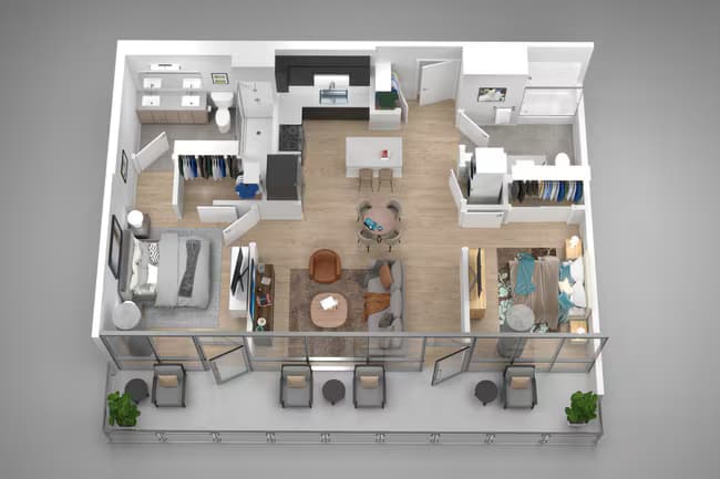 Unit 2105 2105 floor plan