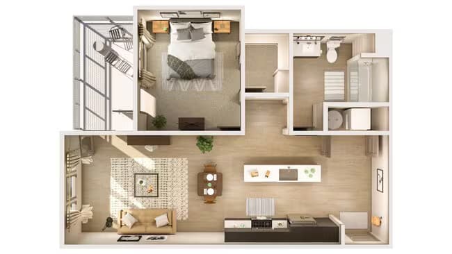 Unit 1210 1210 floor plan