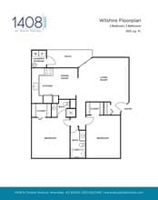 Wilshire 098 floor plan