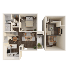 1X1 + Loft 223 floor plan