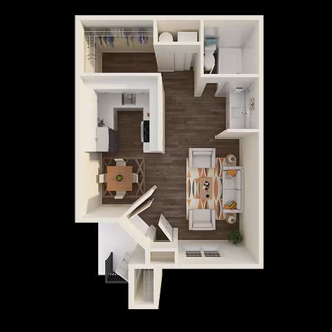 Unit 208 111 floor plan