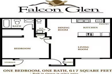 1X1 2015 floor plan