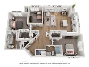 C1 - Sapphire 448 floor plan