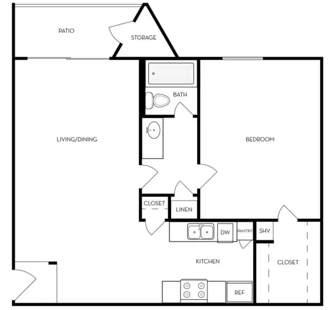 Unit 233 147 floor plan